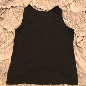 Black fabletics tank in black size small